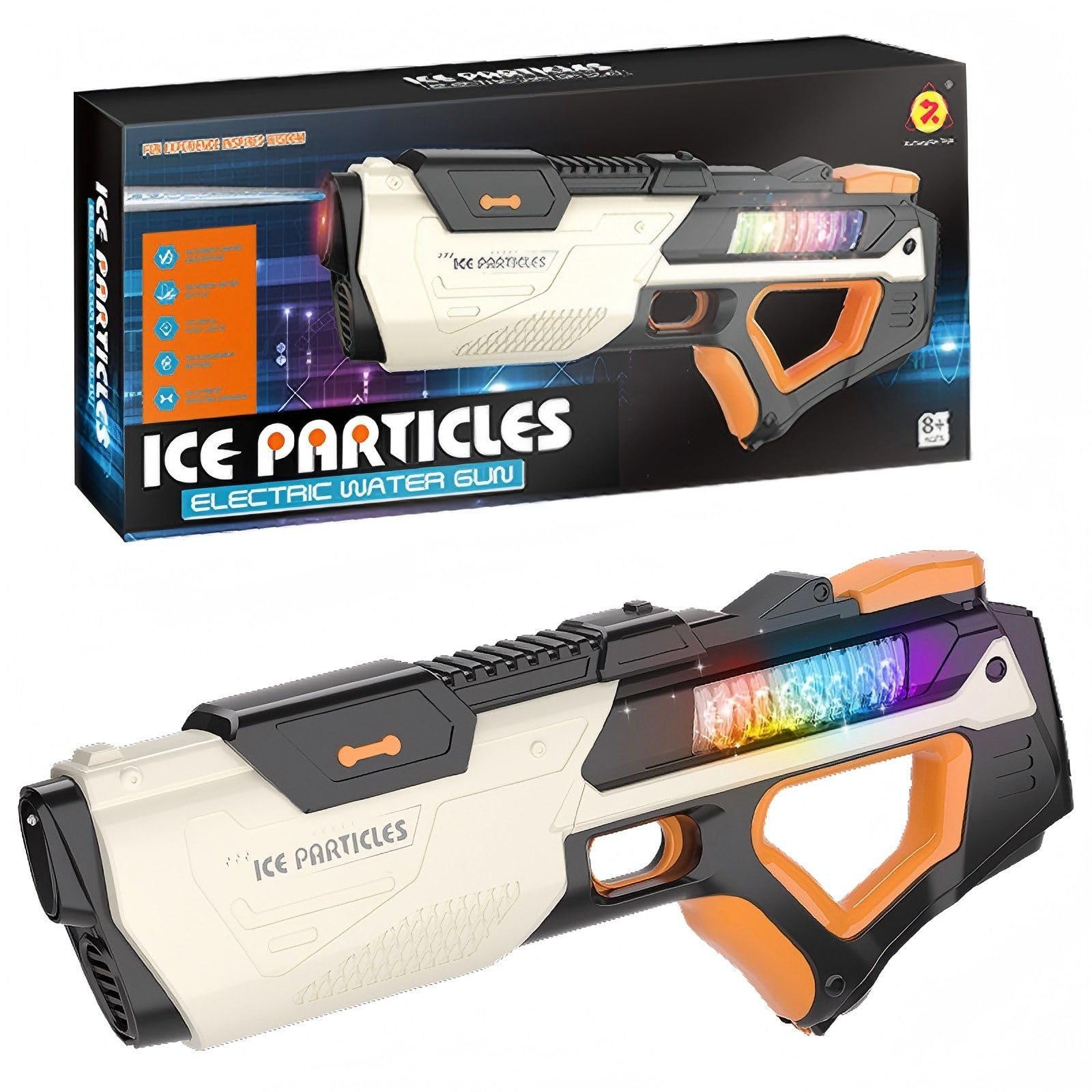 Amazon | HAITUNYING ウォーターガン 電動 自動吸水連動ライト